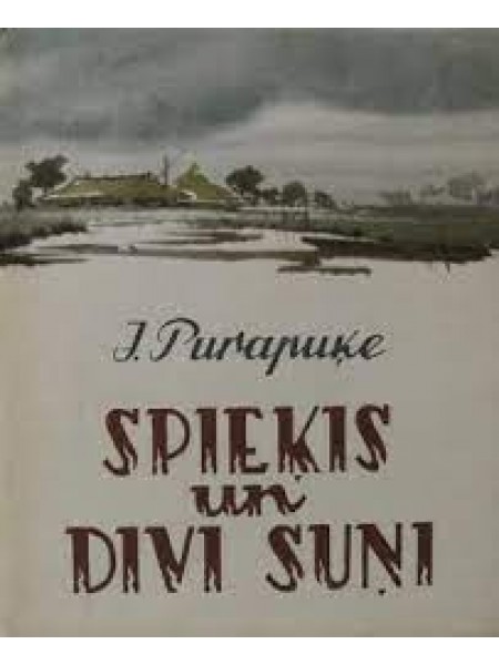 Spieķis un divi suņi