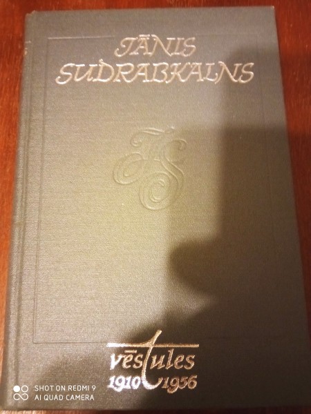 Jānis Sudrabkalns vēstules 1910 - 1956