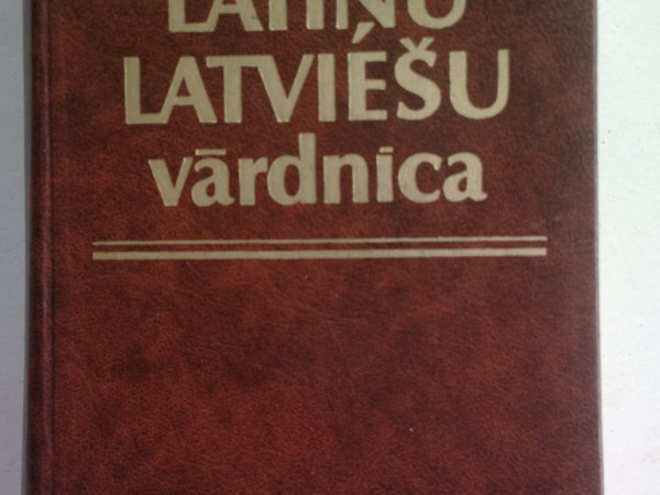 latīņu-latviešu vārdnīca