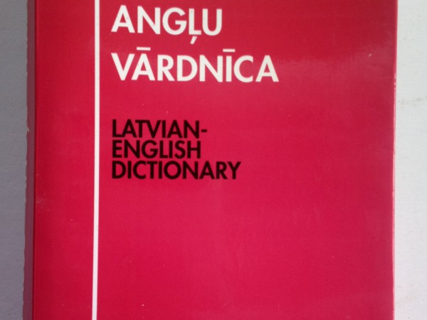 latviešu-angļu vārdnīca