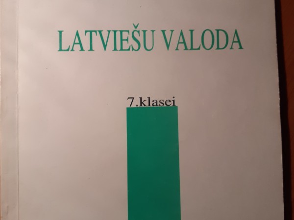 Latviešu valoda 7. klasei