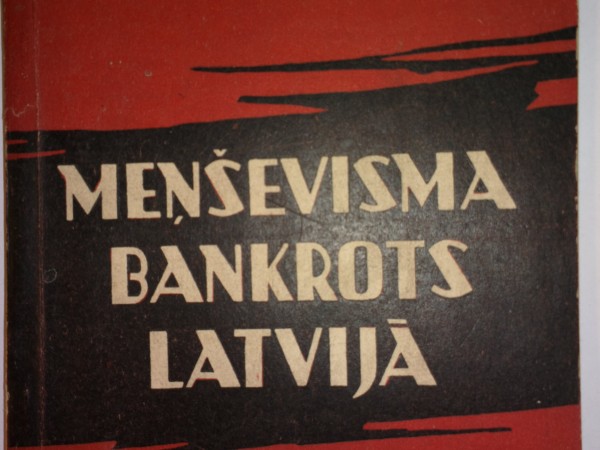 Menševisma bankrots Latvijā 1903-1944