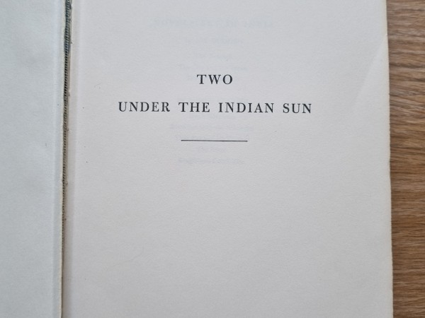 Two under the Indian sun