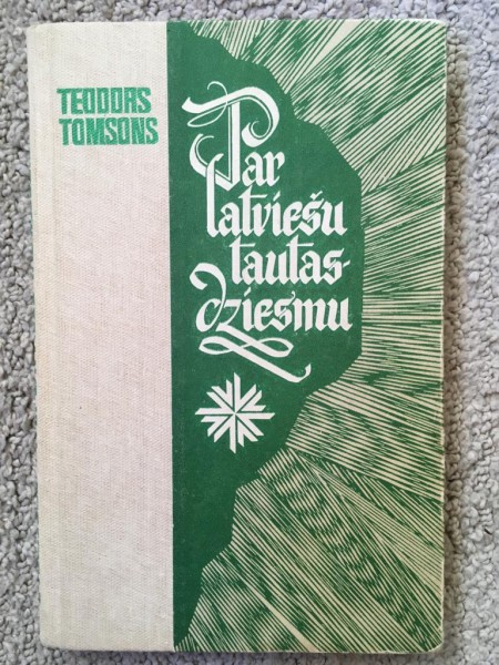 Par latviešu tautasdziesmu