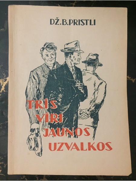 Trīs vīri jaunos uzvalkos