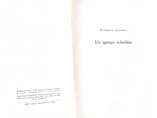 Uz igauņu robežām