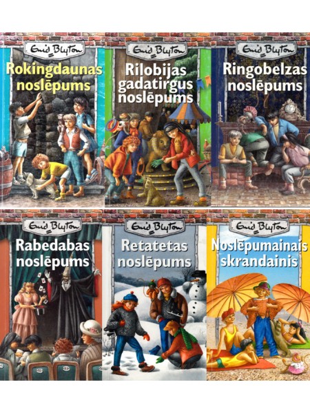 Noslēpumu sērija - visas 6 grāmatas