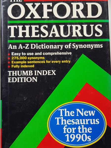 The Oxford thesaurus