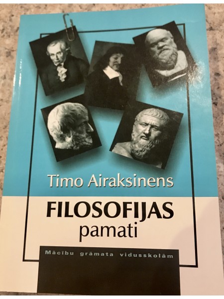 Filosofijas pamati. Mācību Grāmata Vidusskolām
