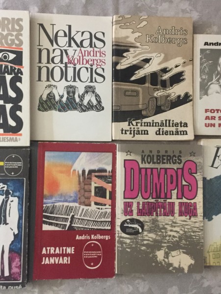 Andris Kolbergs, grāmatu kolekcija 