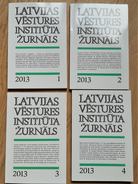 Latvijas vēstures institūta žurnāls 2013