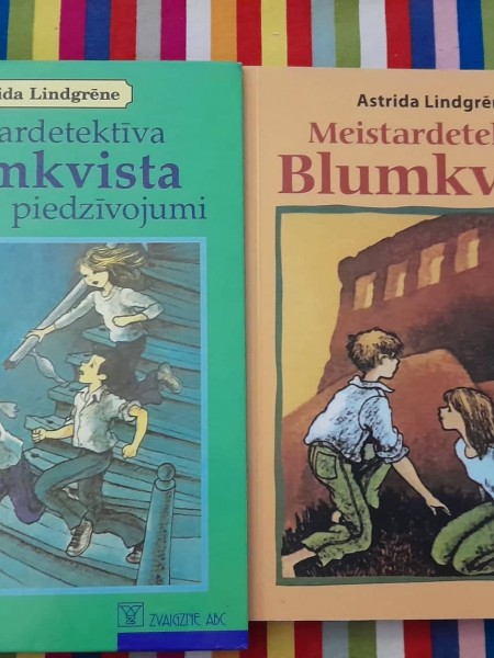 Meistardetektīvs Blumkvists - 2 grāmatas