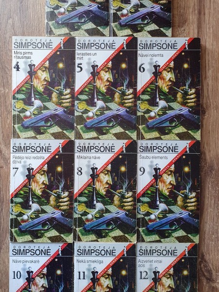 11 romāni par inspektoru Tenetu