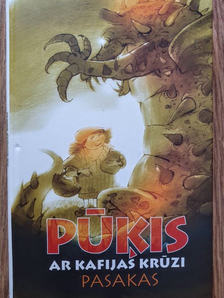 Pūķis ar kafijas krūzi