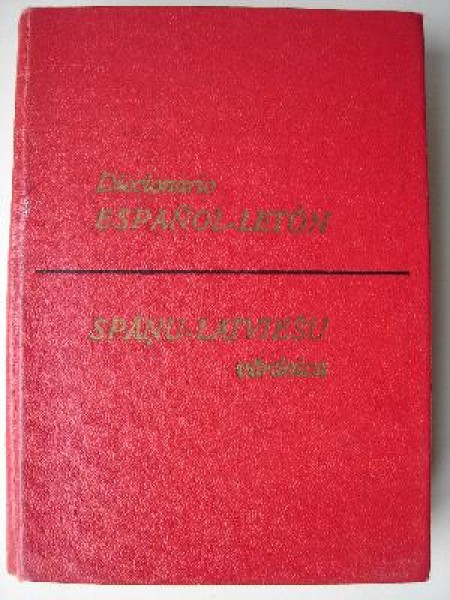 Spāņu-latviešu vārdnīca Ariadna Lindgrena