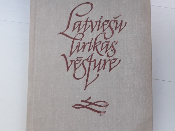 Latviešu lirikas vēsture