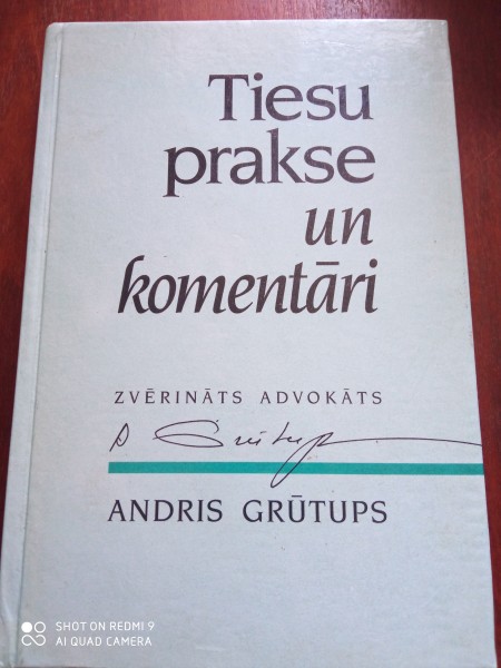 Tiesu prakse un komentāri