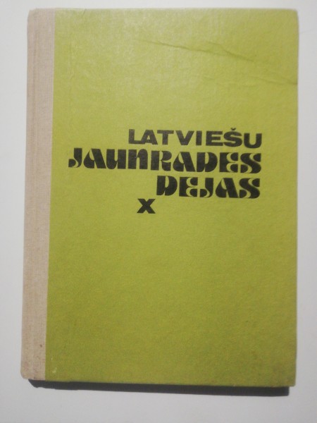 Latviešu jaunrades dejas X