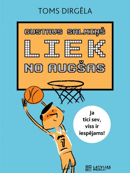 Gustavs Salmiņš liek no augšas
