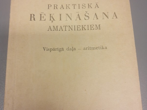 Praktiskā rēķināšana amatniekiem