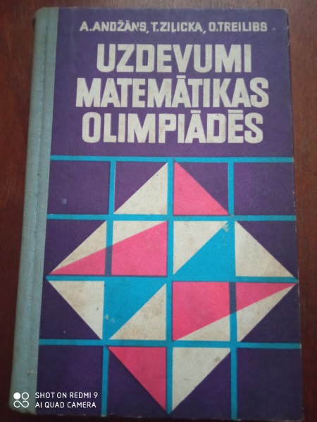 Uzdevumi matemātikas olimpiādēs