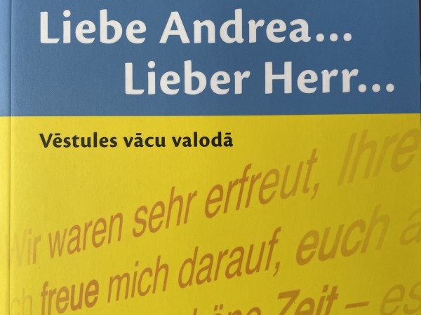 Vēstules vācu valodā