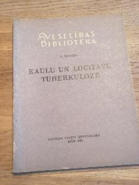 Kaulu un locītavu tuberkuloze