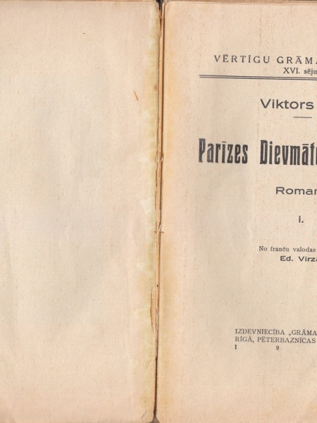 Parīzes Dievmātes katedrāle, 1.-2. daļa