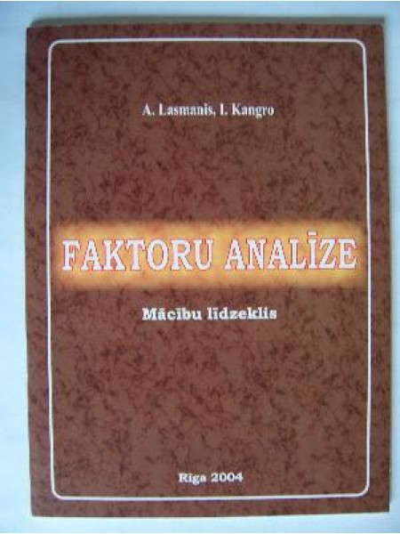 Faktoru analīze