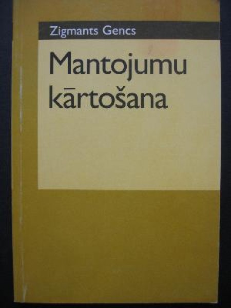 Mantojumu kārtošana