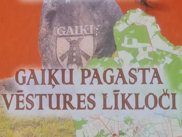 Gaiķu pagasta vēstures līkloči.