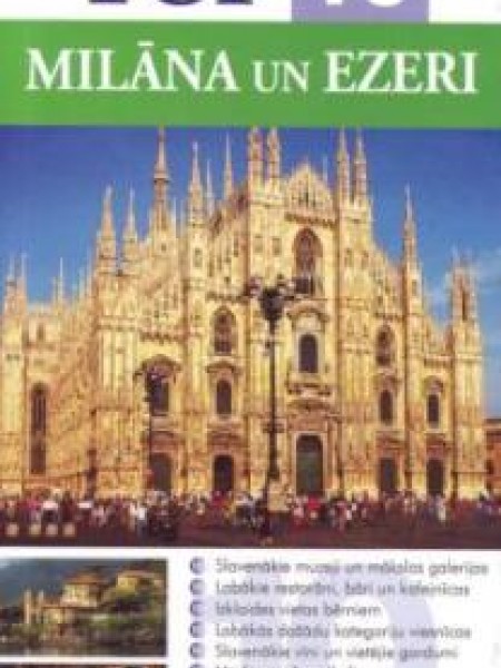 Milāna un ezeri 	DK Ceļvedis Top 10