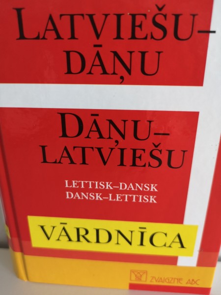 Latviešu-dāņu Dāņu-latviešu vārdnīca