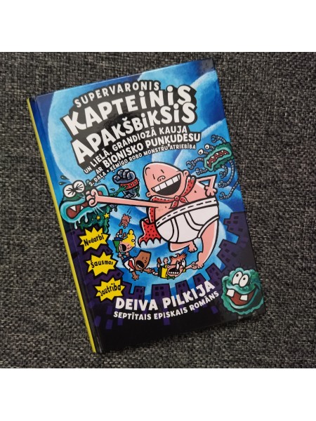 Supervaronis Kapteinis Apakšbiksis un lielā, grandiozā kauja ar bionisko puņķudesu. 2. daļa, 7