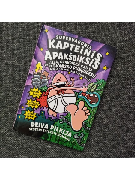 Supervaronis Kapteinis Apakšbiksis un lielā, grandiozā kauja ar bionisko puņķudesu. 1. daļa, 6