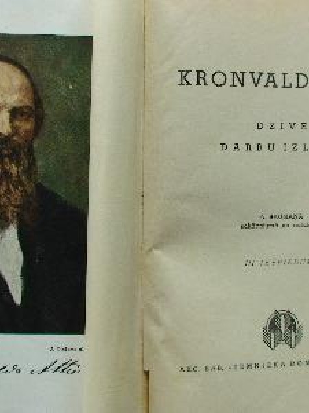 Kronvaldu Atis dzīve, darbu izlase