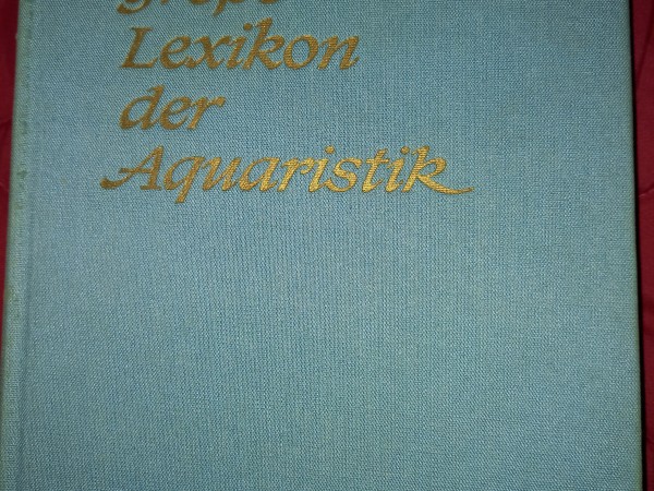 Das grosse lexikon der akvaristik