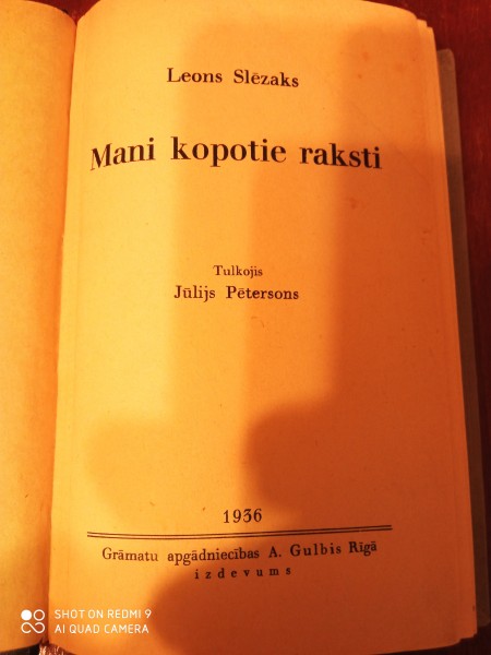 Mani kopotie raksti