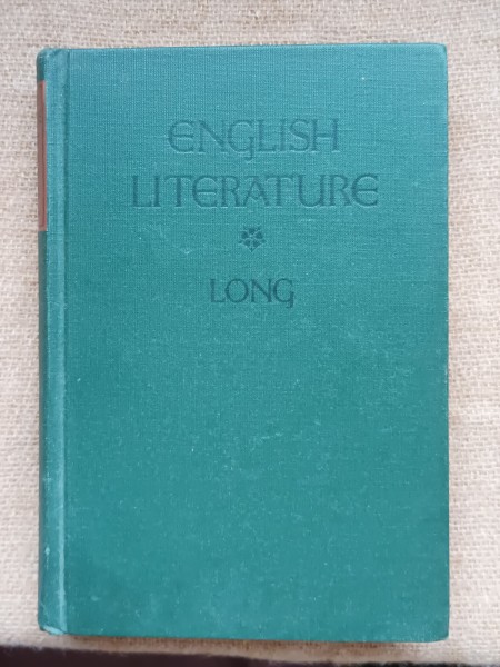 English literature. Its history and its significance for the life of the English-speaking world