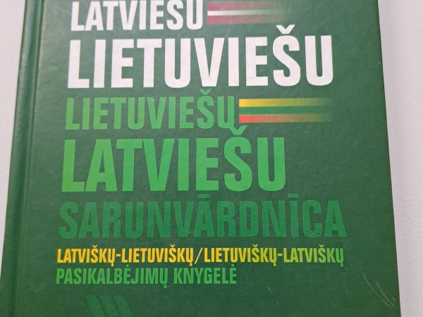 Latviešu- lietuviešu sarunvārdnīca