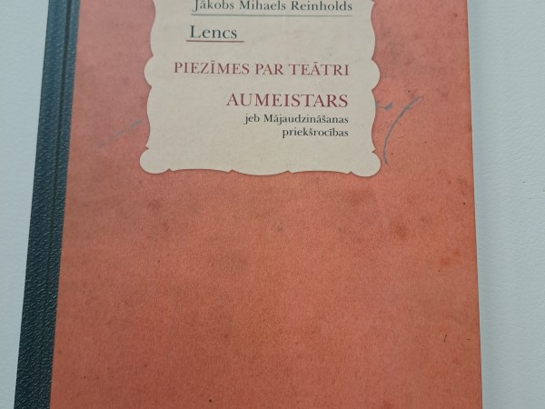 Piezīmes pat teatri. Aumeistars jeb Mājaudzināšanas priekšrocibas