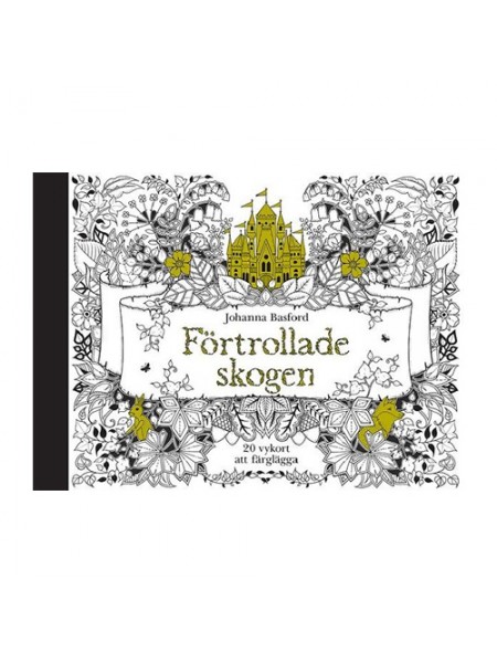 Förtrollade skogen - en målarbok