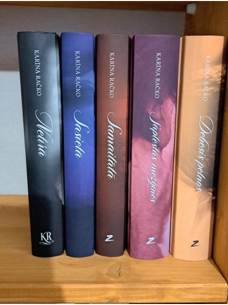 K.Račko 5 grāmatas