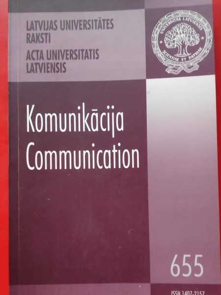 Komunikācija. Dzimtes pētījumi