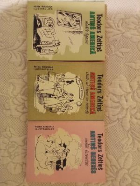 Antiņš Amerikā meklē līgavu 1 /Antiņš Amerikā cīnās ar sievu un trimdu 2 /Antiņš debesīs meklē latvi