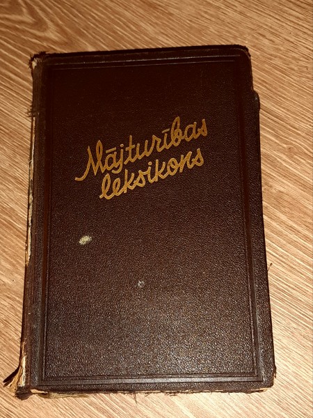 Mājturības leksikons Dr. agr. h. c. J. MAZVERSIŠA