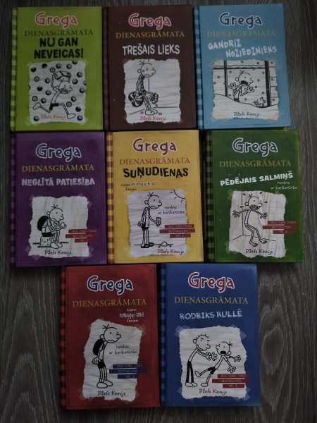 Grega dienasgrāmatas (1-8)