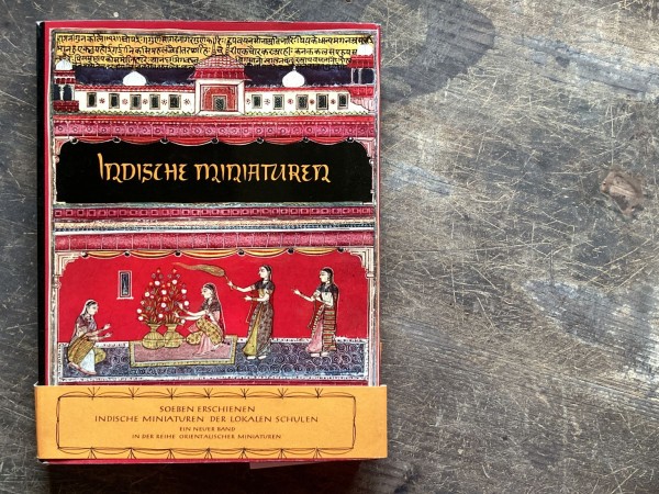 Indische Miniaturen der lokalen Schulen