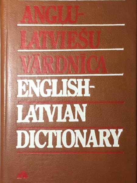 Angļu Latviešu vārdnīca