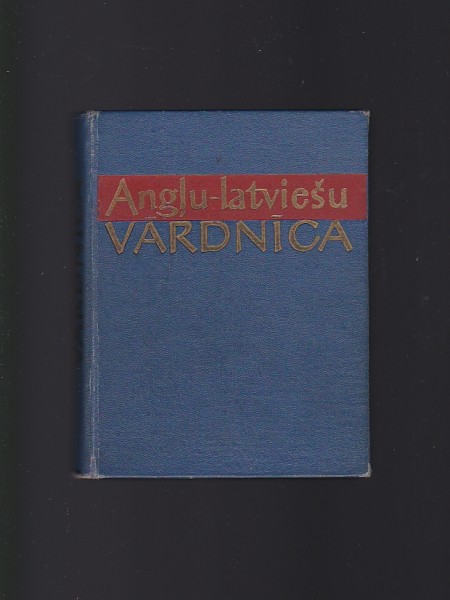Angļu latviešu vārdnīca